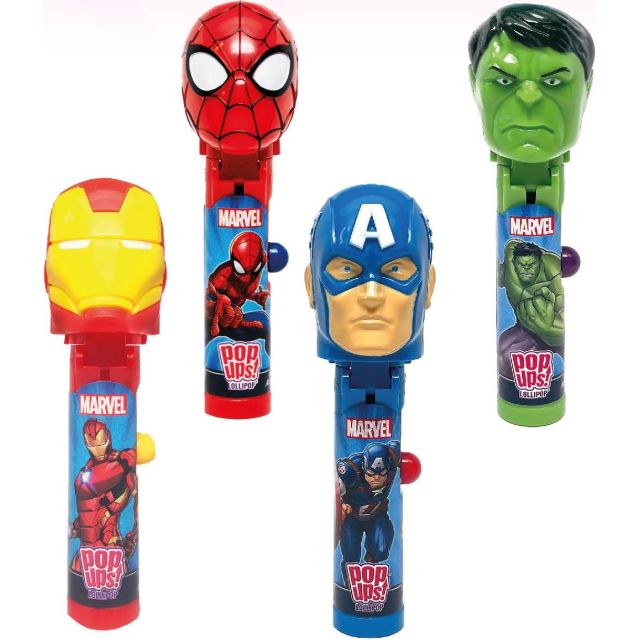 Disney Marvel Mix Pop Ups Lollipop 10g